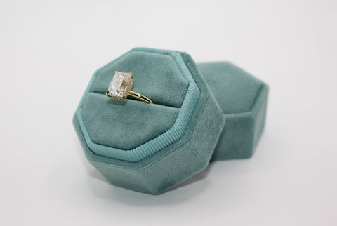 Evelyn – Cushion Cut Lab Diamond Engagement Ring